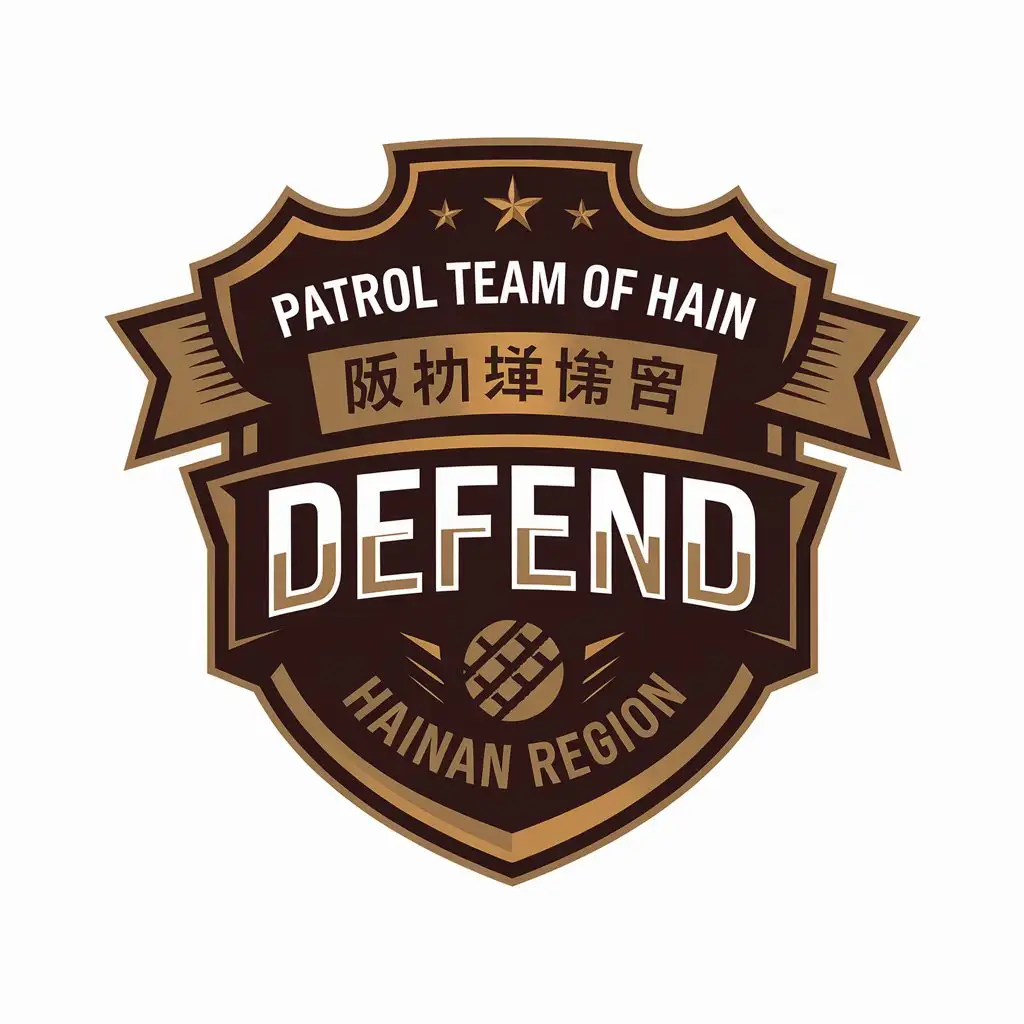 LOGO-Design-for-Hainan-Patrol-Team-Defend-Symbol-Moderate-Style-Clear-Background