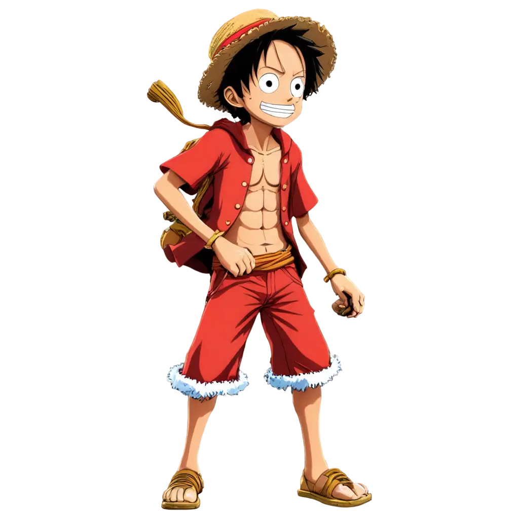 One-Piece-Luffy-PNG-Image-HighQuality-Digital-Art-for-Creative-Projects