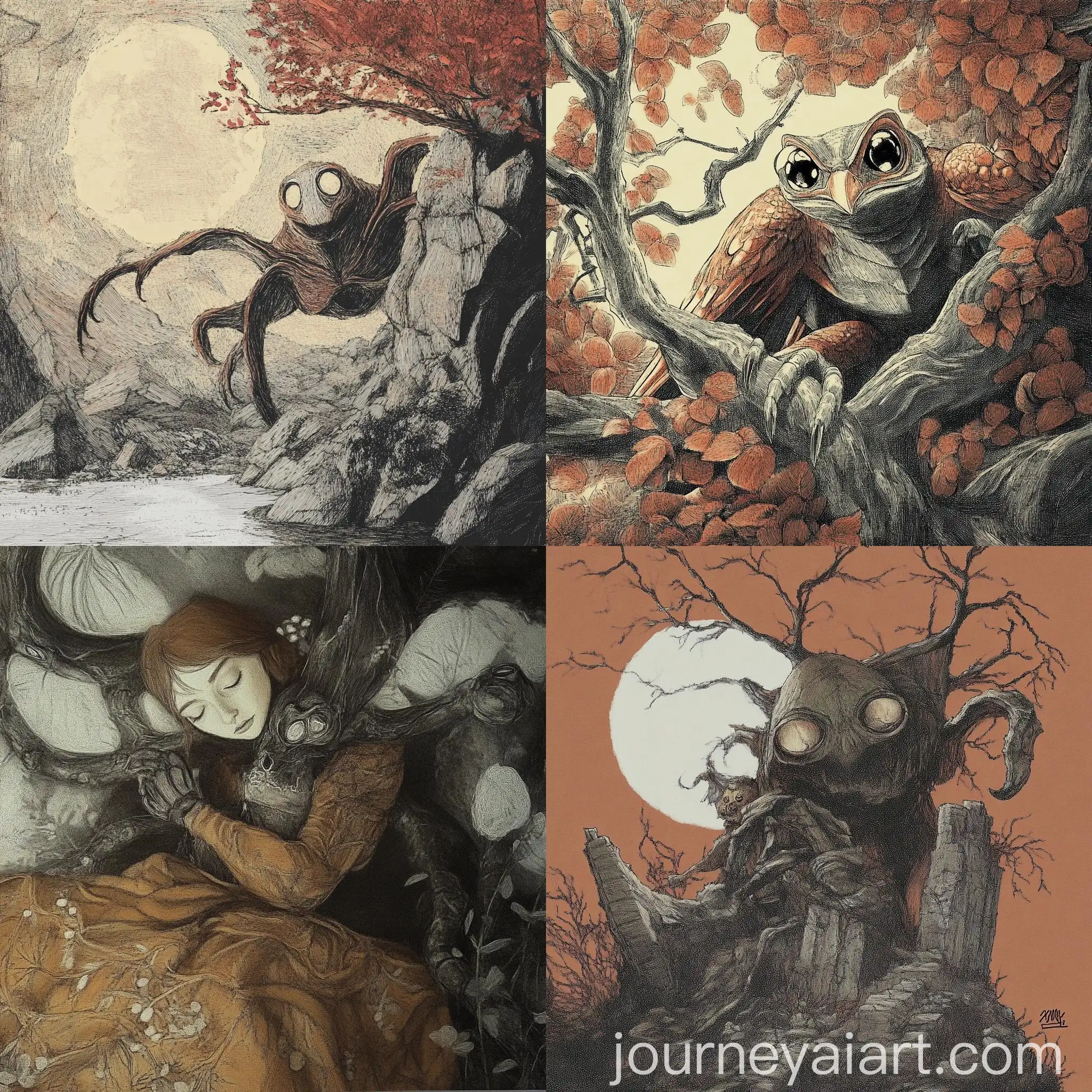 Earthy-Toned-Recolored-Abstract-Artwork