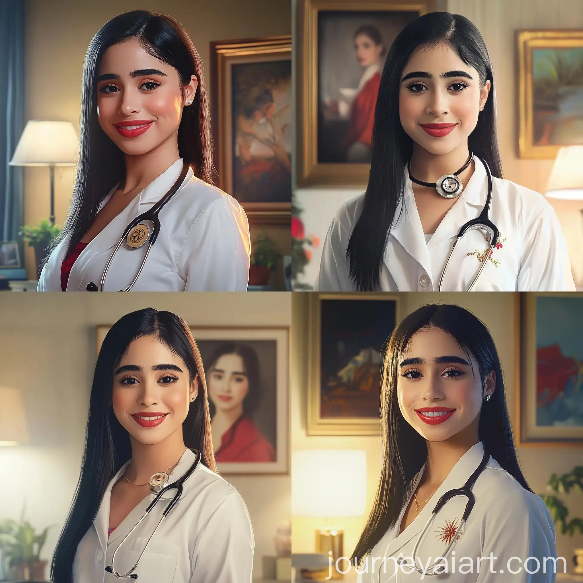 Professional-Young-Female-Doctor-in-White-Coat-with-Stethoscope