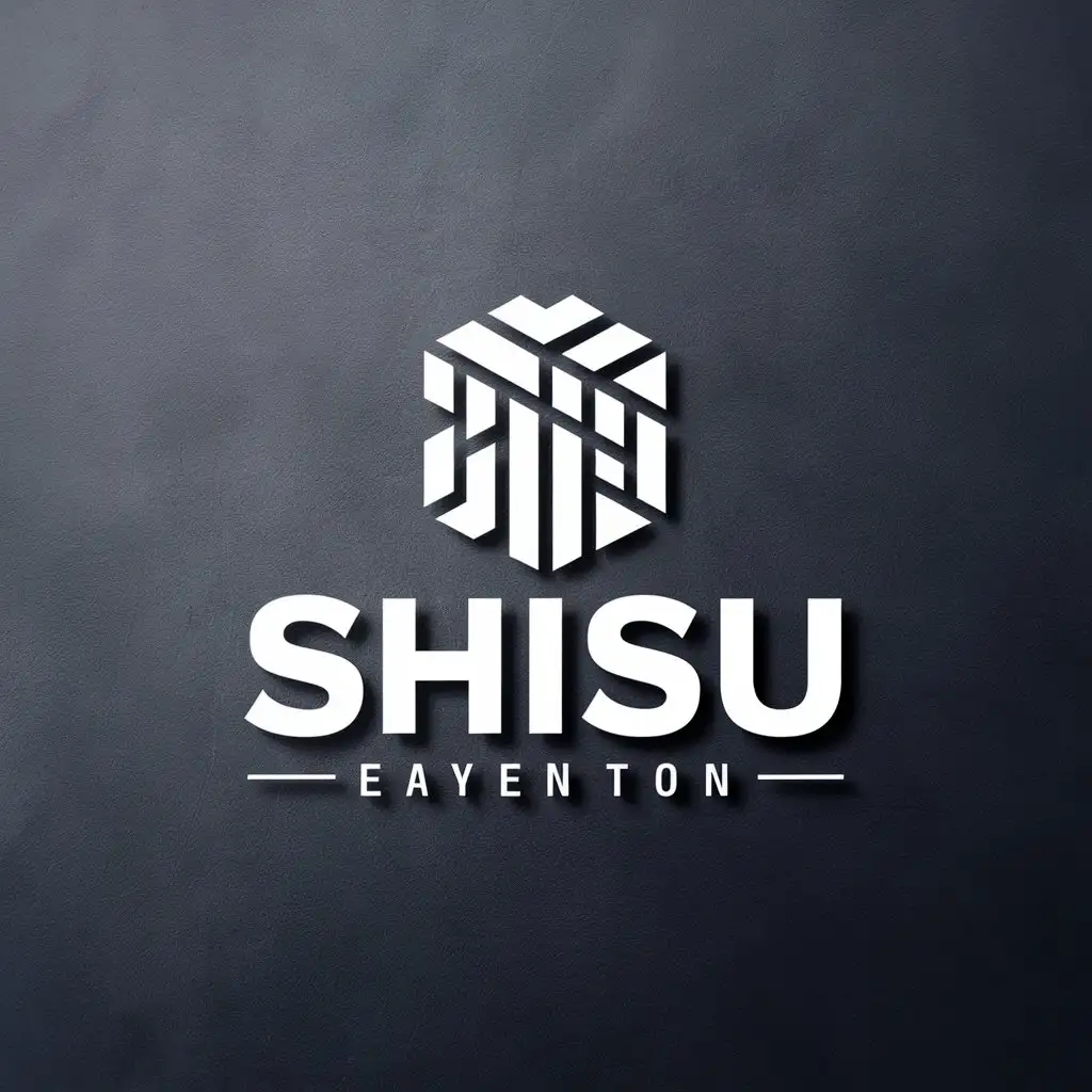 a vector logo design,with the text "SHISU", main symbol:high-end, professional, special,Moderate,be used in Entertainment industry,clear background