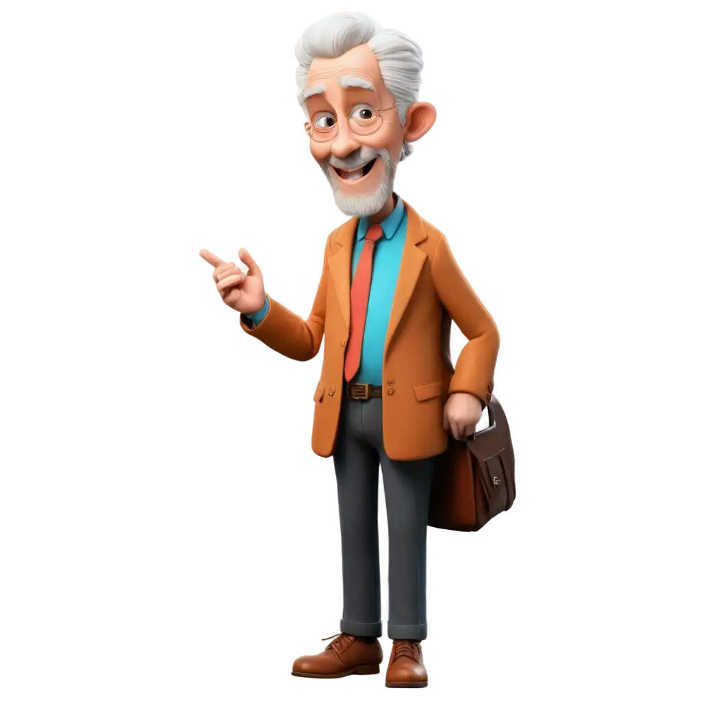 Unique-Cartoon-Character-PNG-of-a-Grandfather-Perfect-for-Personal-and-Commercial-Use