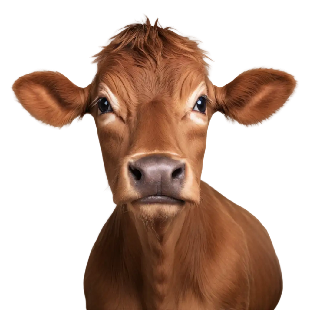 HighQuality-Cow-FacePNG-Image-Usage-Scenarios-PNG-for-Various-Creative-Uses