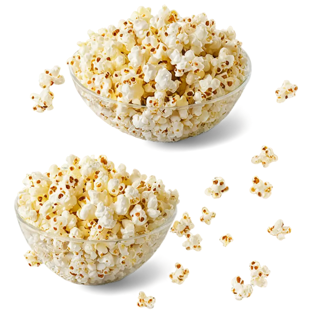 Plane-Popcorn-PNG-Image-HighQuality-Transparent-Background-for-Versatile-Use