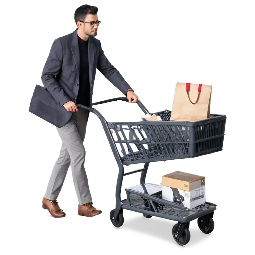 HighQuality-PNG-Image-of-Shopping-Trolley-with-Men-AI-Art-Prompt