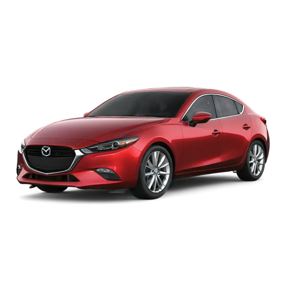 Mazda-3-Red-PNG-Image-for-HighQuality-Digital-Assets