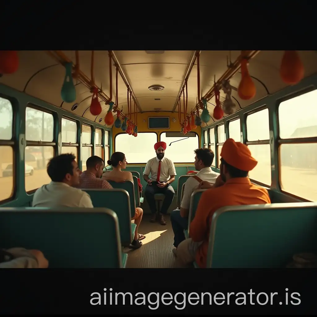 Bus-Interior-Music-Video-Scene-with-Colorful-Bags-and-Sunlit-Windows