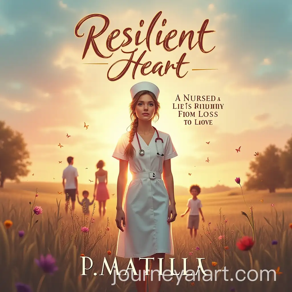 Resilient-Heart-A-Nurses-Journey-from-Loss-to-Love-Book-Cover-Design