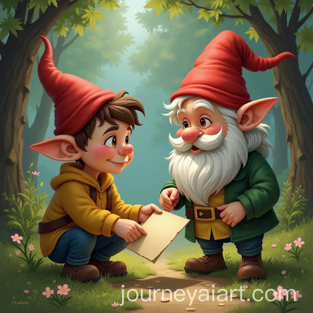 Boy-Receives-a-Letter-from-a-Gnome-with-a-Mission