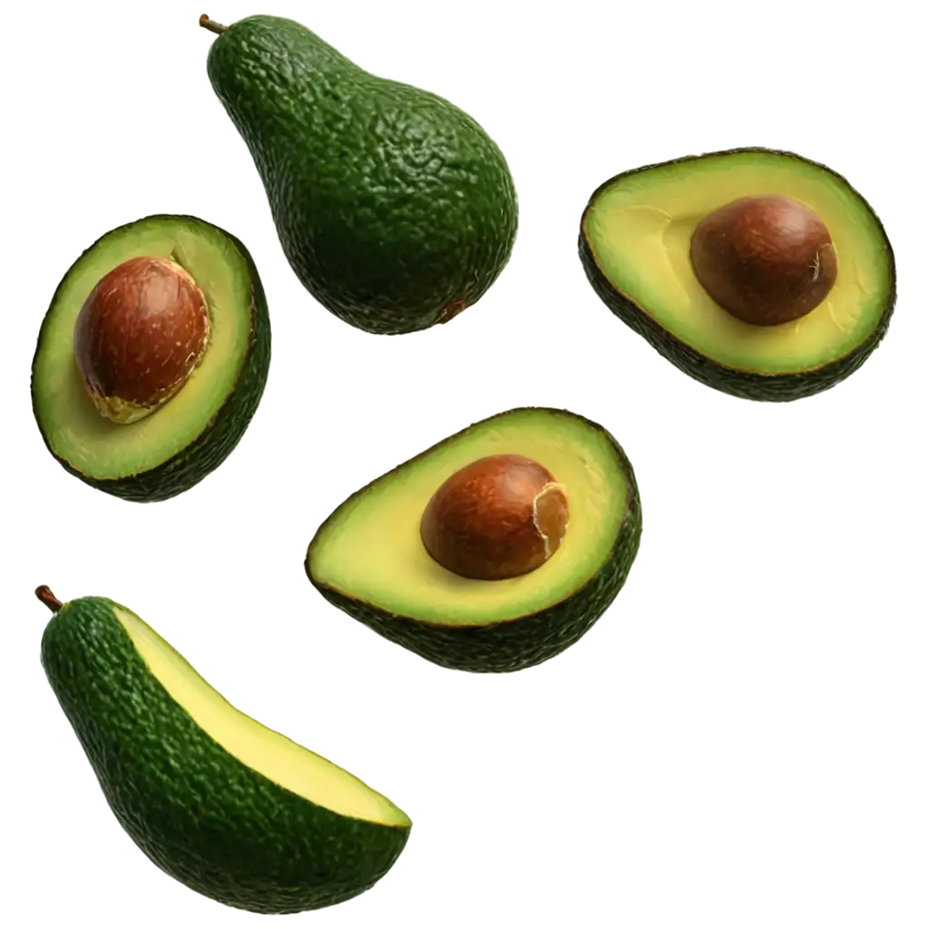 Realistic-Avocado-Fruit-PNG-Image-for-Food-Stock-Photography