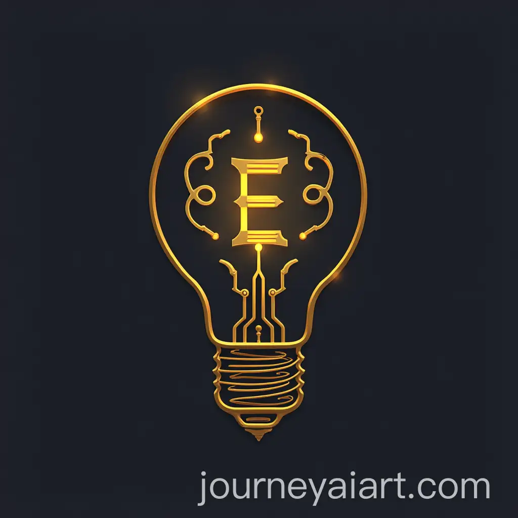 Innovative-Logo-Design-Eastern-Motifs-and-Modern-Elegance-with-a-Lightbulb-Theme
