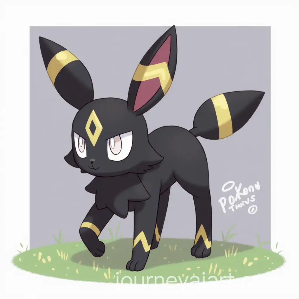 Umbreon-Tracking-Raikou-in-an-Electric-Storm