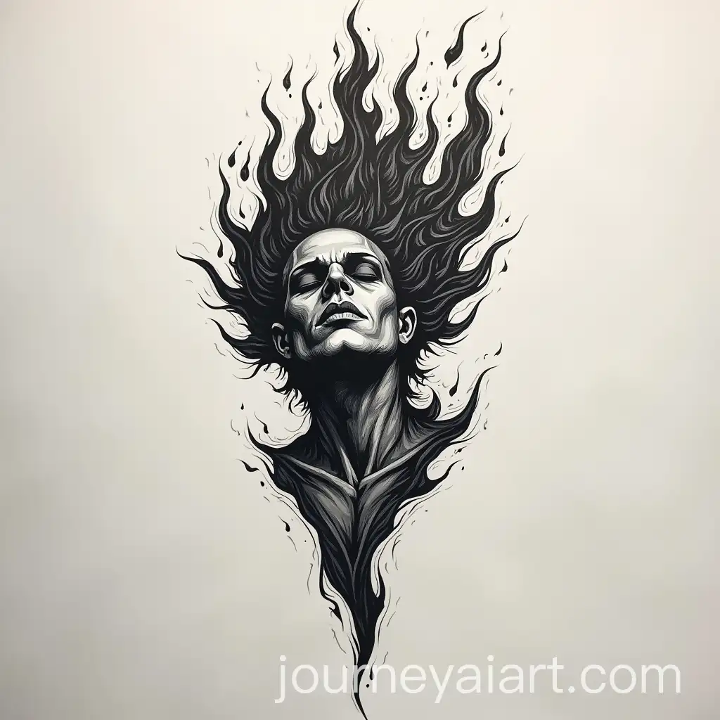 Black-Fire-Tattoo-Sketch-Design