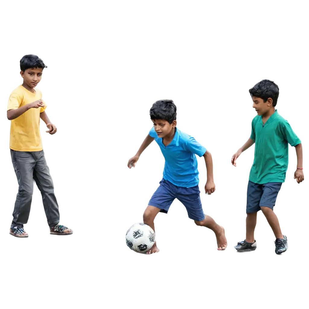 Vibrant-PNG-Image-Indian-Children-Enjoying-a-Game-of-Football