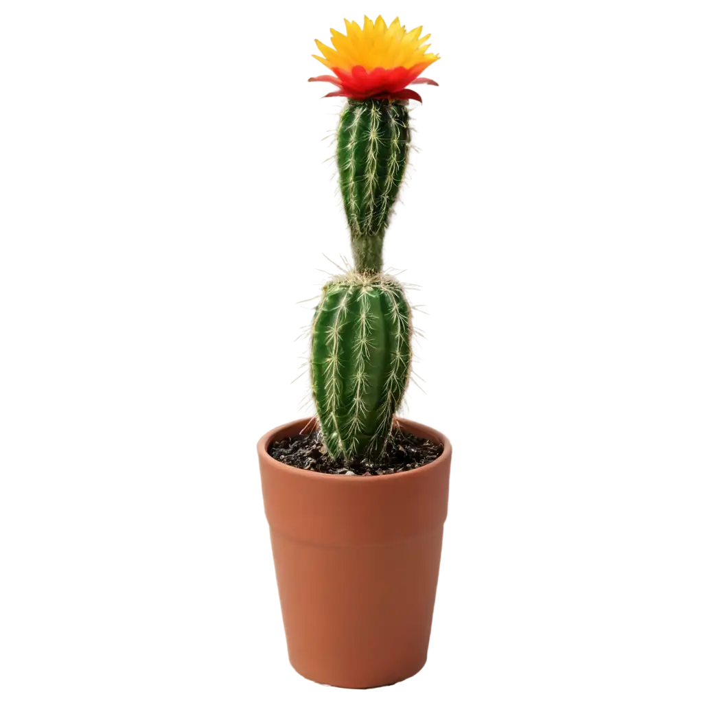 Flowering-Cactus-in-aSEO-PNG-Image-Analysis-Pot-PNG-Image-HighQuality-Transparent-Background-for-Creative-Use