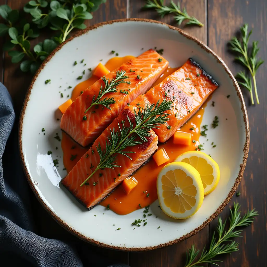 turn salmon into fish