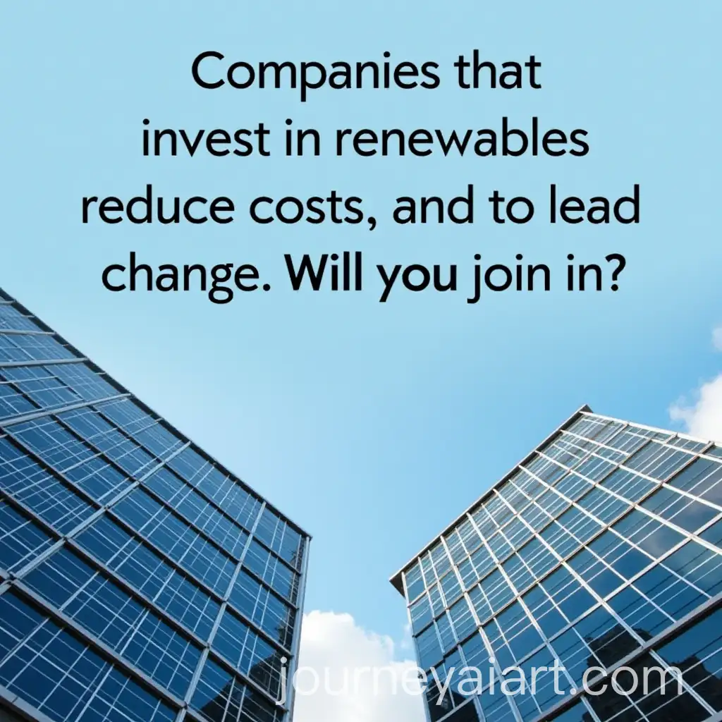 Solar-Panels-on-Corporate-Buildings-with-Sustainability-Message