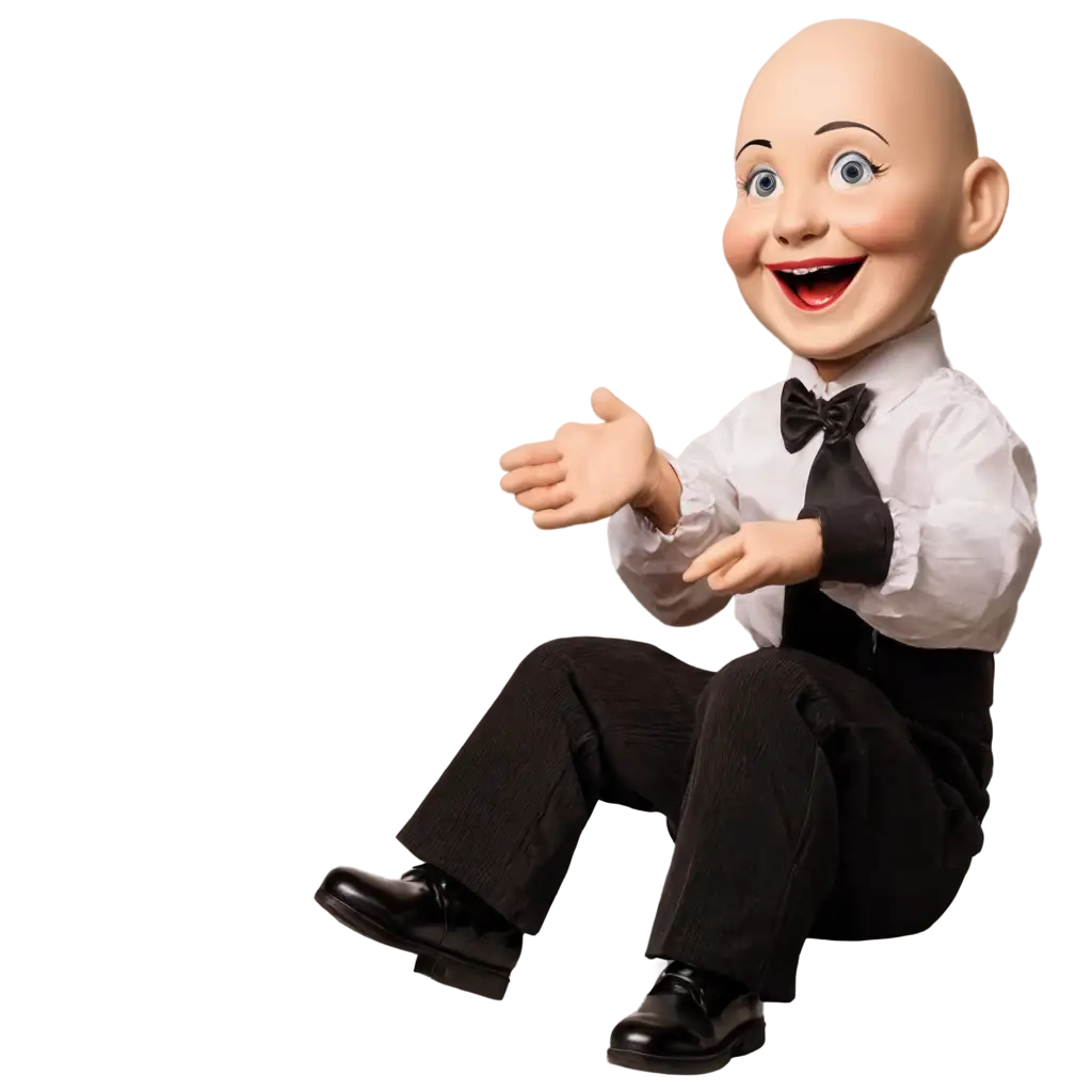 Ventriloquist-Bald-Doll-PNG-Image-Eerie-and-Expressive-AI-Art