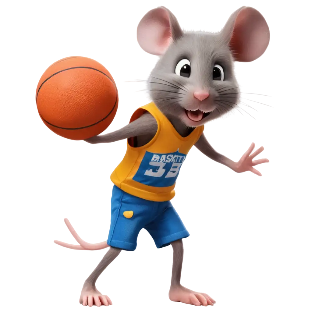 Adorable-Mouse-Playing-Basketball-PNG-Image-Fun-and-Creative-Illustration