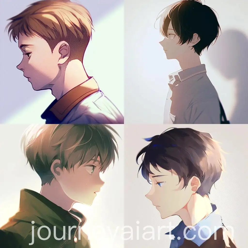 Handsome-Teenage-Boy-with-Neutral-Expression-Side-View
