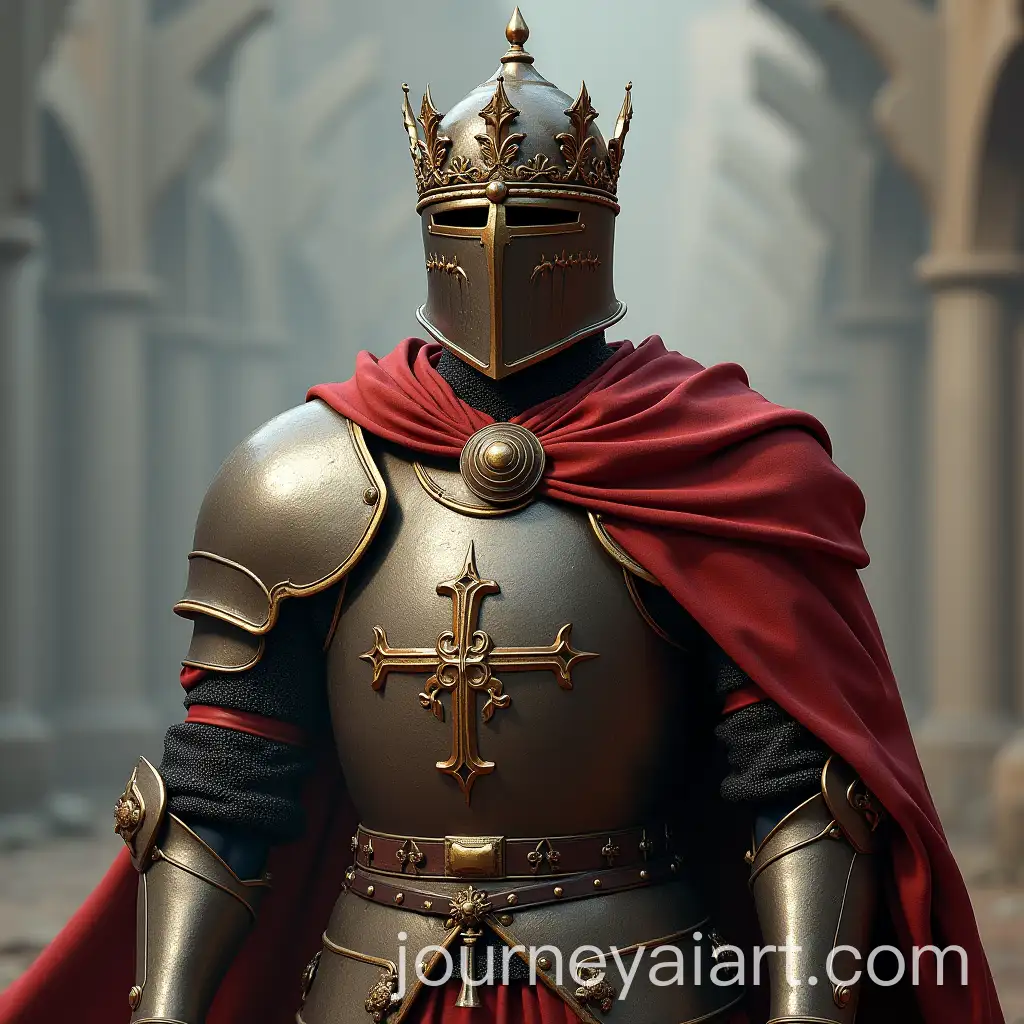 Majestic-3D-Ancient-Knight-in-Crowned-Armor