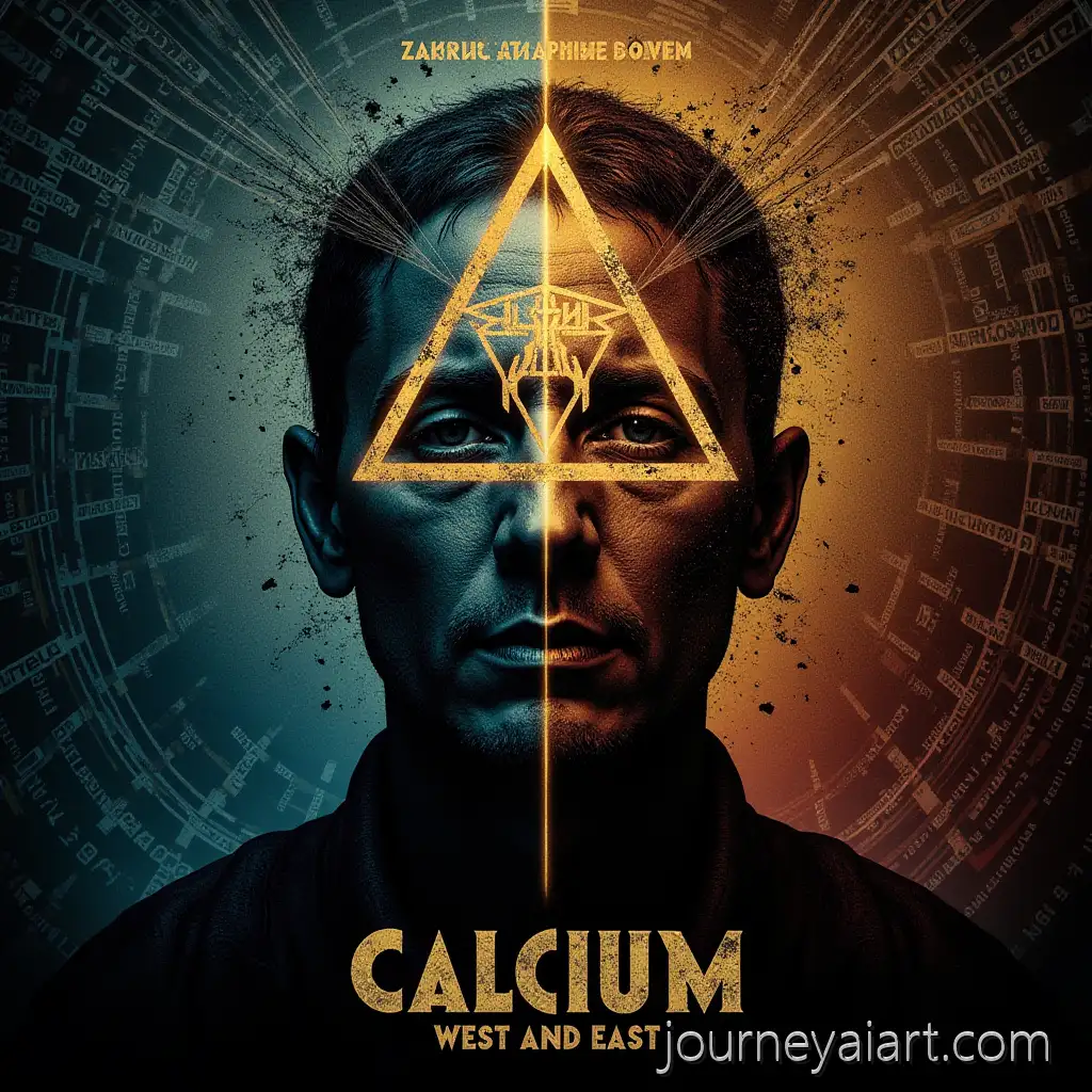 Ukrainian-Rock-Band-Album-Cover-Zakhid-i-Skhid-Dark-Cinematic-Silhouette-Split-East-and-West