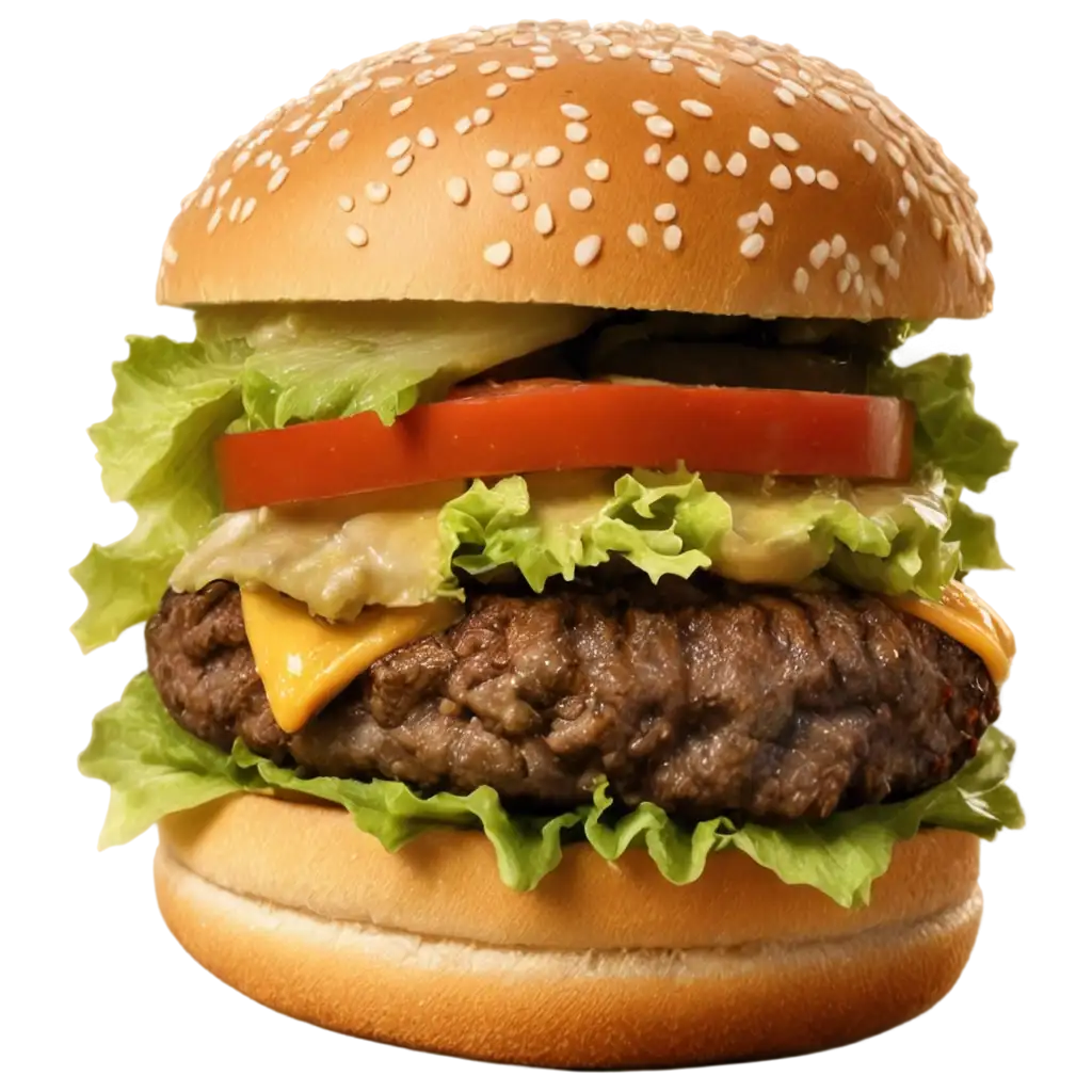 HyperRealistic-Gigantic-Burger-PNG-Image-Overflowing-with-Fresh-Ingredients-Perfect-for-HighQuality-Visuals