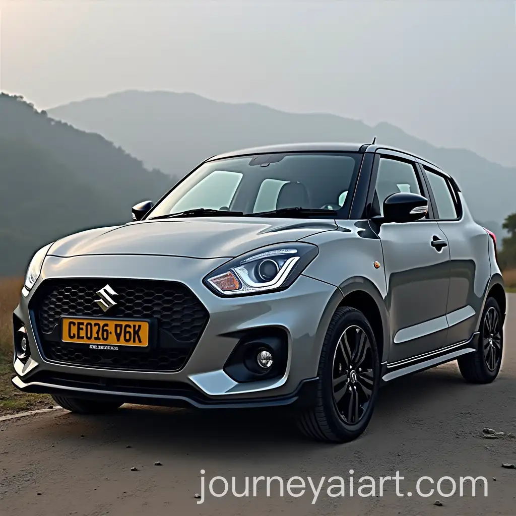 Sleek-DualTone-Maruti-Suzuki-Swift-in-Stylish-Grey-and-Black