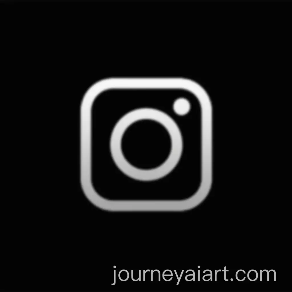 Elegant-White-Instagram-Icon-on-Black-Background