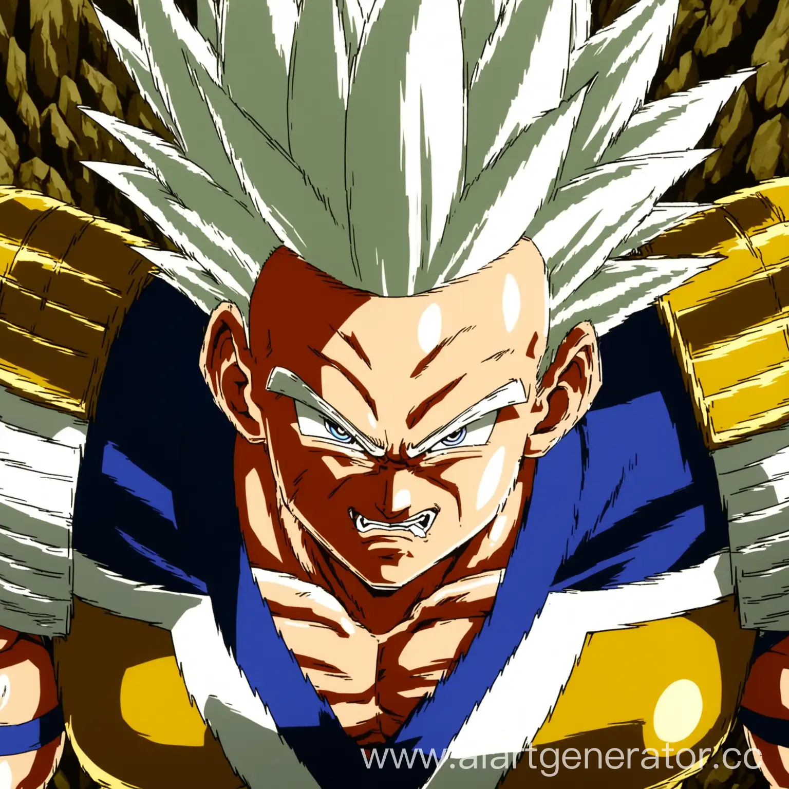 Powerful-Sayan-Warrior-from-Dragon-Ball-Anime