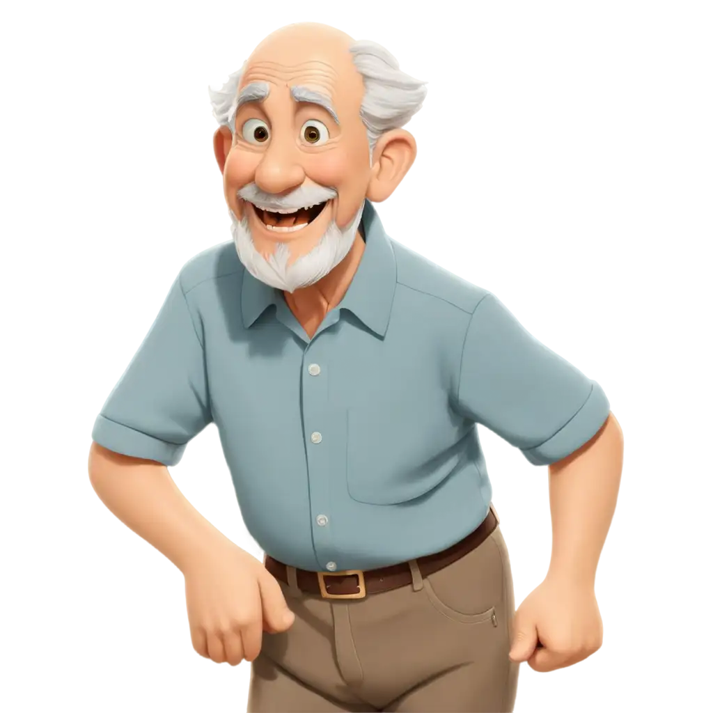 Happy-Old-Man-Disney-Style-PNG-Image-Delightful-Illustration-for-Creative-Projects