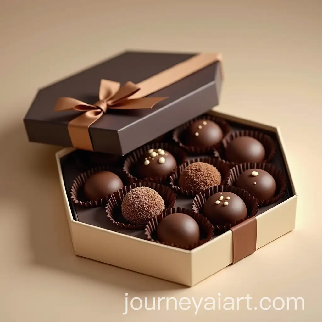 Luxurious-Hexagonal-Chocolate-Bonbons-Box