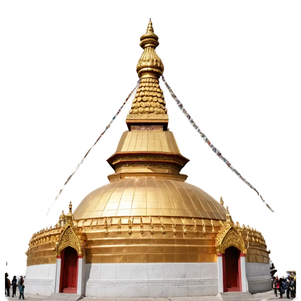 Buddha-Stupa-in-Nepal-PNG-Image-A-HighQuality-Visual-Representation