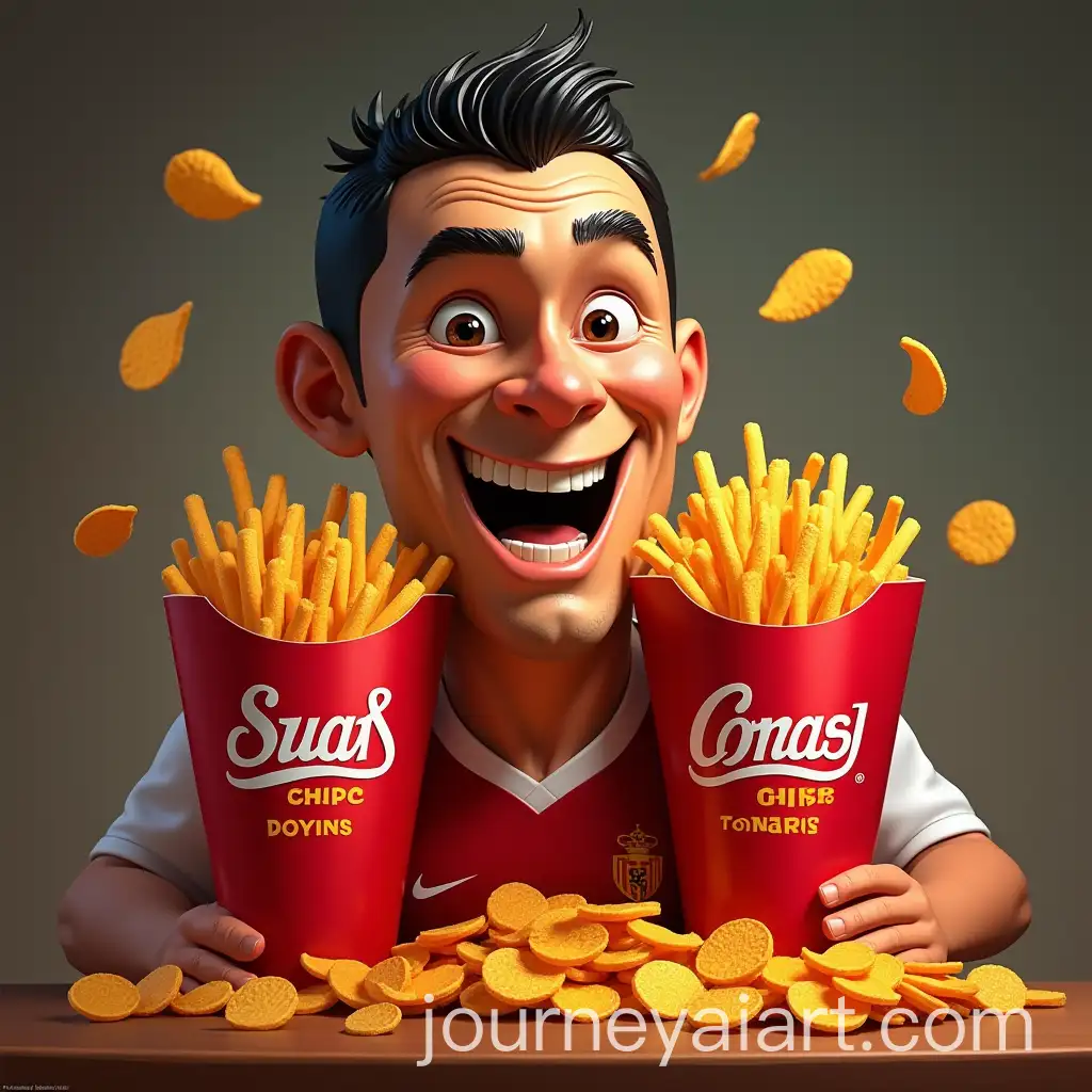 Ronaldo-Scoring-a-Chip-Shot-in-Football