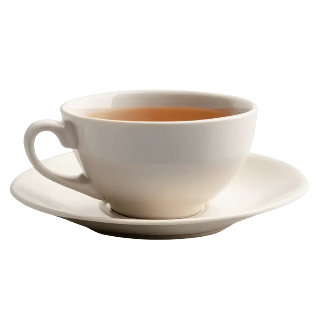 HighQuality-PNG-Image-of-White-Tea-Cup-on-Saucer-for-Elegant-Designs