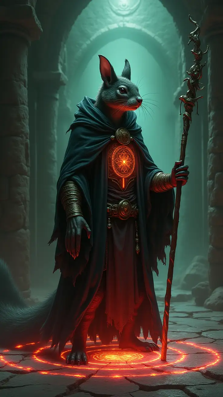 Squirrel-Humanoid-Warlock-Channeling-Arcane-Power-in-Shadowed-Chamber