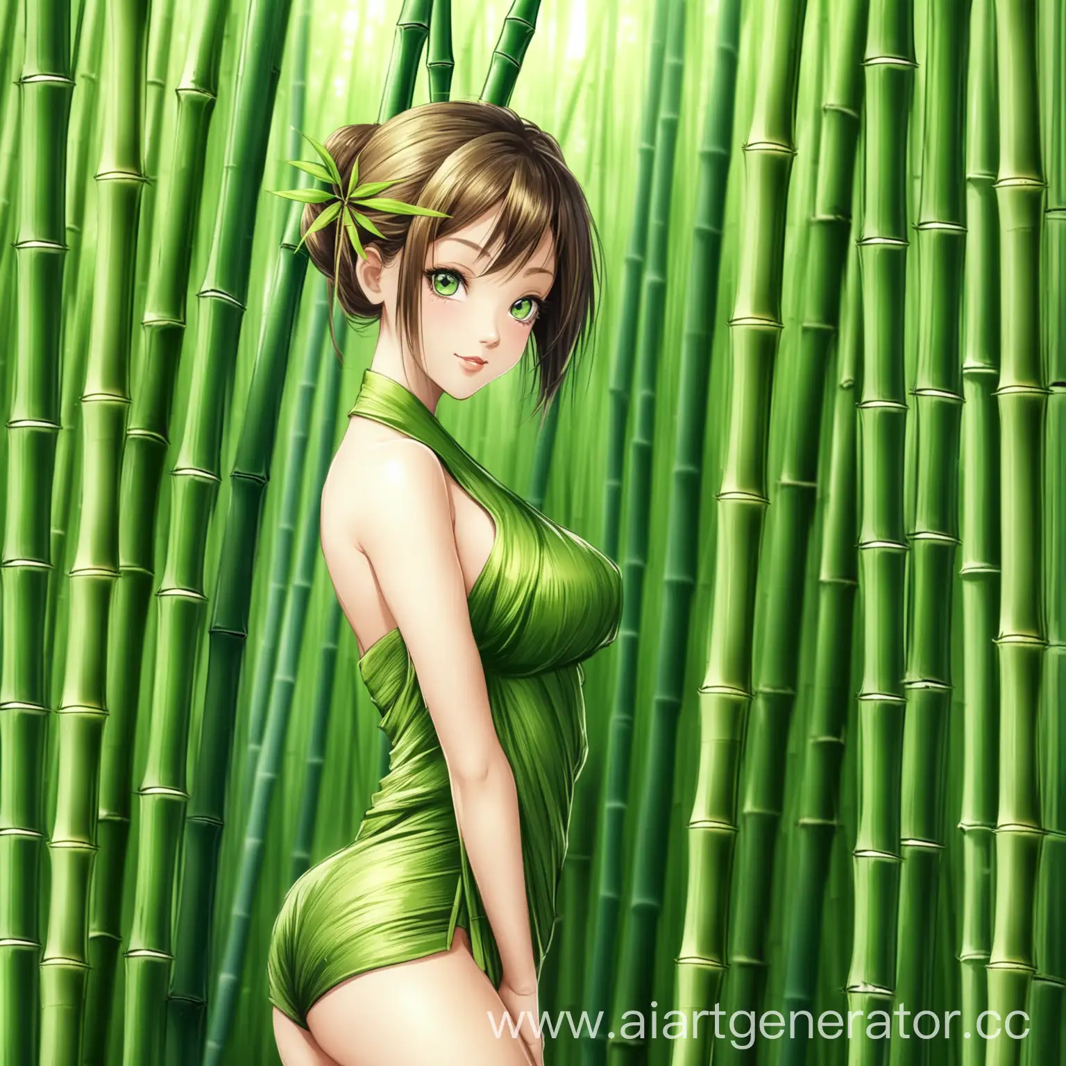 Graceful-Bamboo-Spirit-Transformed-into-a-Beautiful-Girl