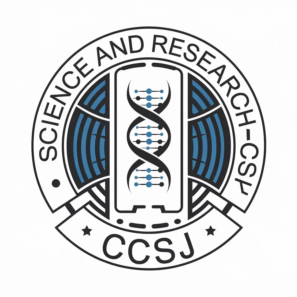 LOGO Design for Science and Research Vector Design with Physics Chemistry and Biology Themes