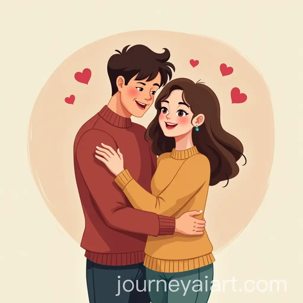 Cute-Couple-Embracing-Each-Other-in-a-Heartfelt-Moment