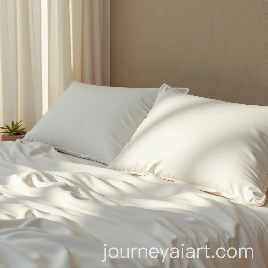 Hyperrealistic-Bamboo-Bedsheets-in-a-Minimalist-Bedroom