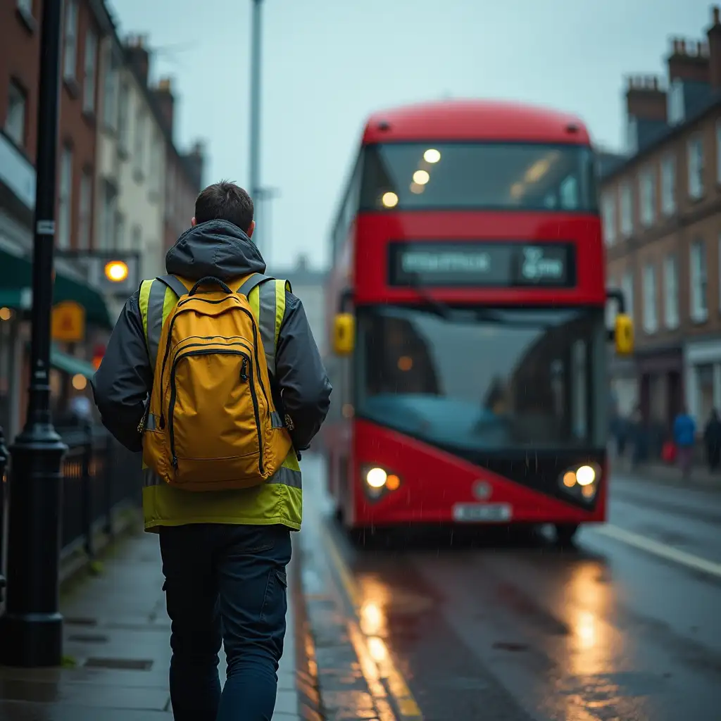 Red-DoubleDecker-Bus-on-a-Rainy-Day-in-England