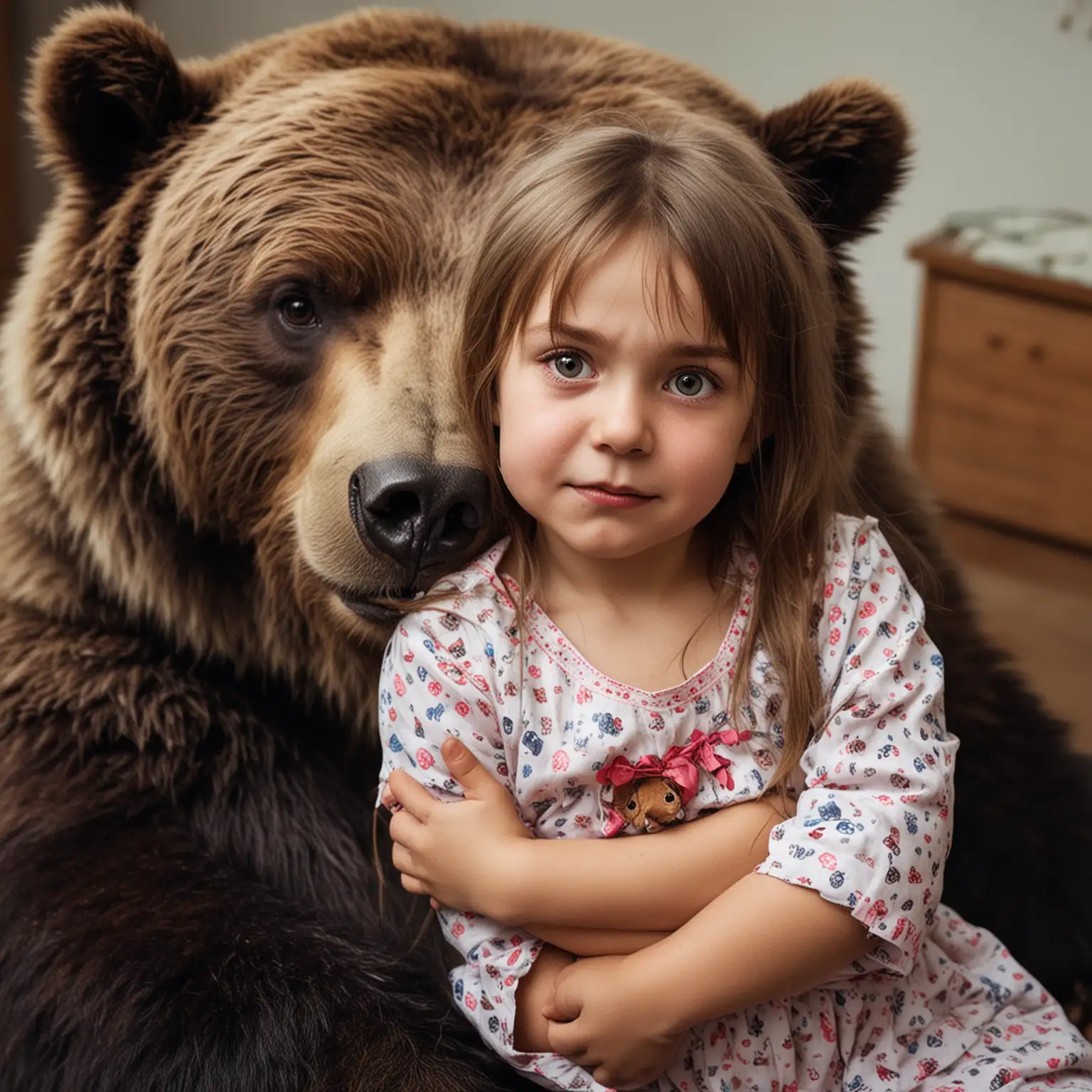 Adorable-Slavic-Girl-Nursed-by-an-Angry-Bear