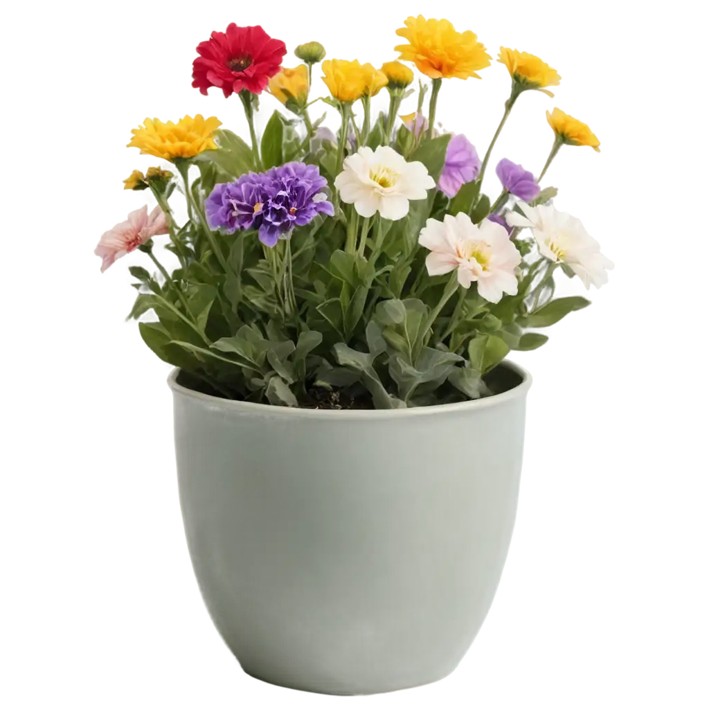 Beautiful-Pot-of-Flowers-PNG-Image-for-Transparent-and-HighQuality-Visuals