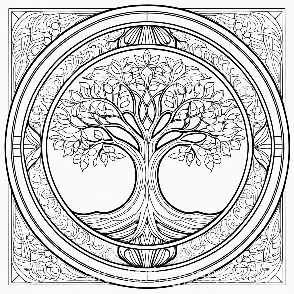 Adult-Mandala-Coloring-Pages-Intricate-Designs-for-Relaxation