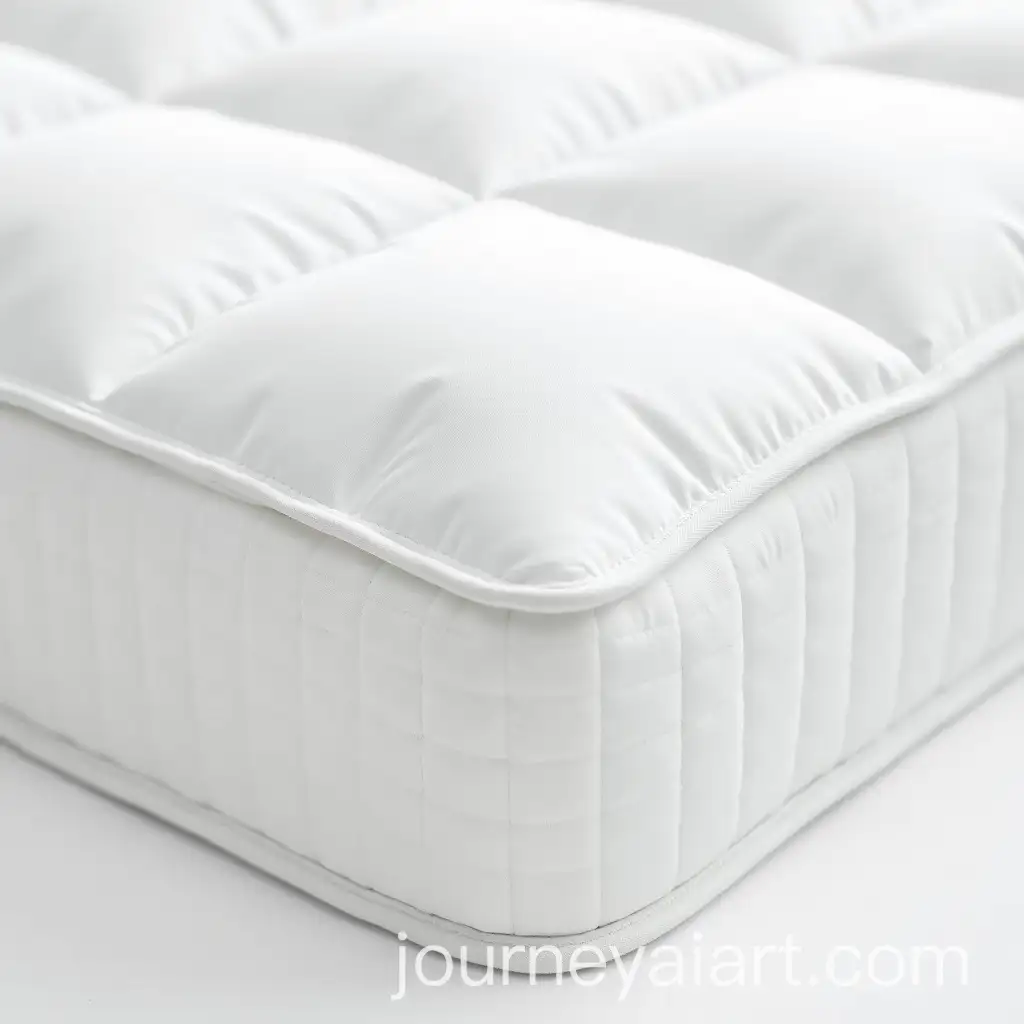 CloseUp-of-a-Luxurious-White-Quilted-Mattress-with-Soft-Cushioned-Layers