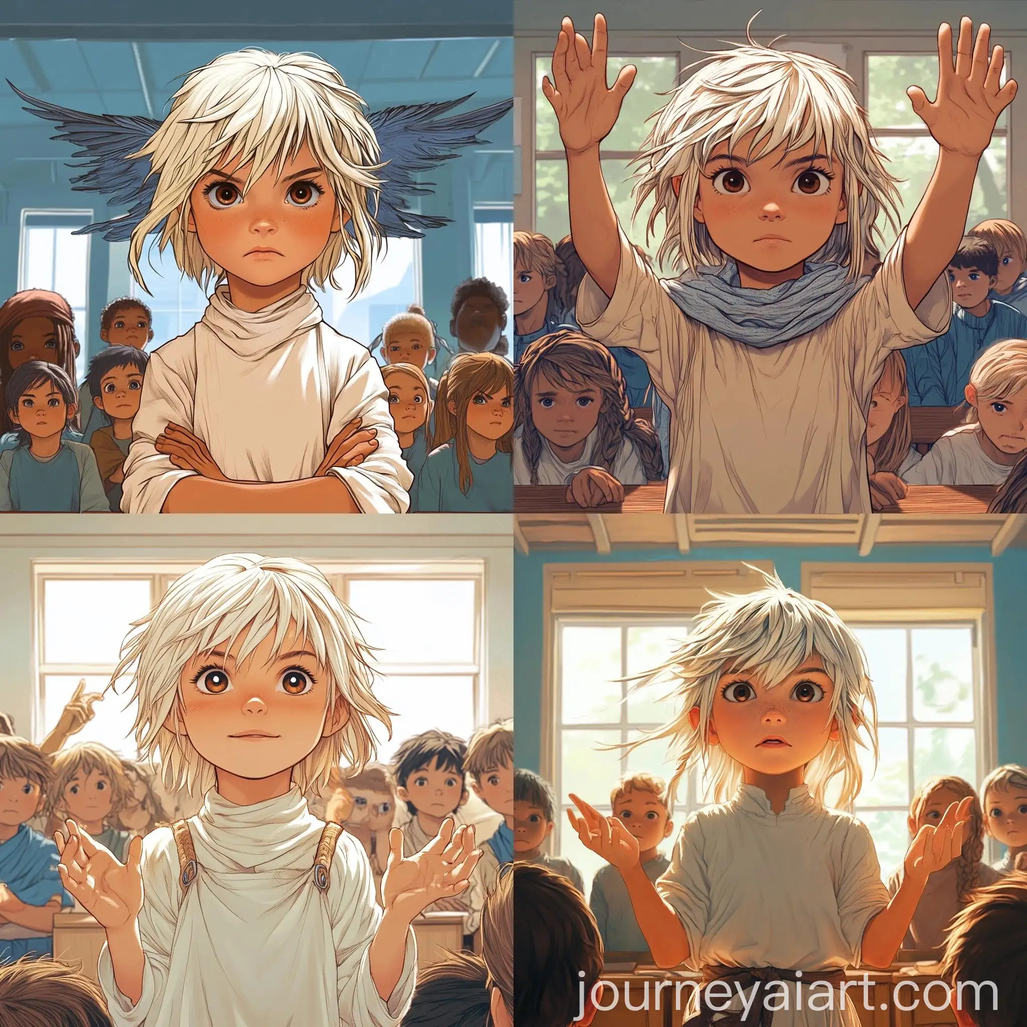 Confident-Luna-Speaking-in-Classroom-with-Classmates-Listening