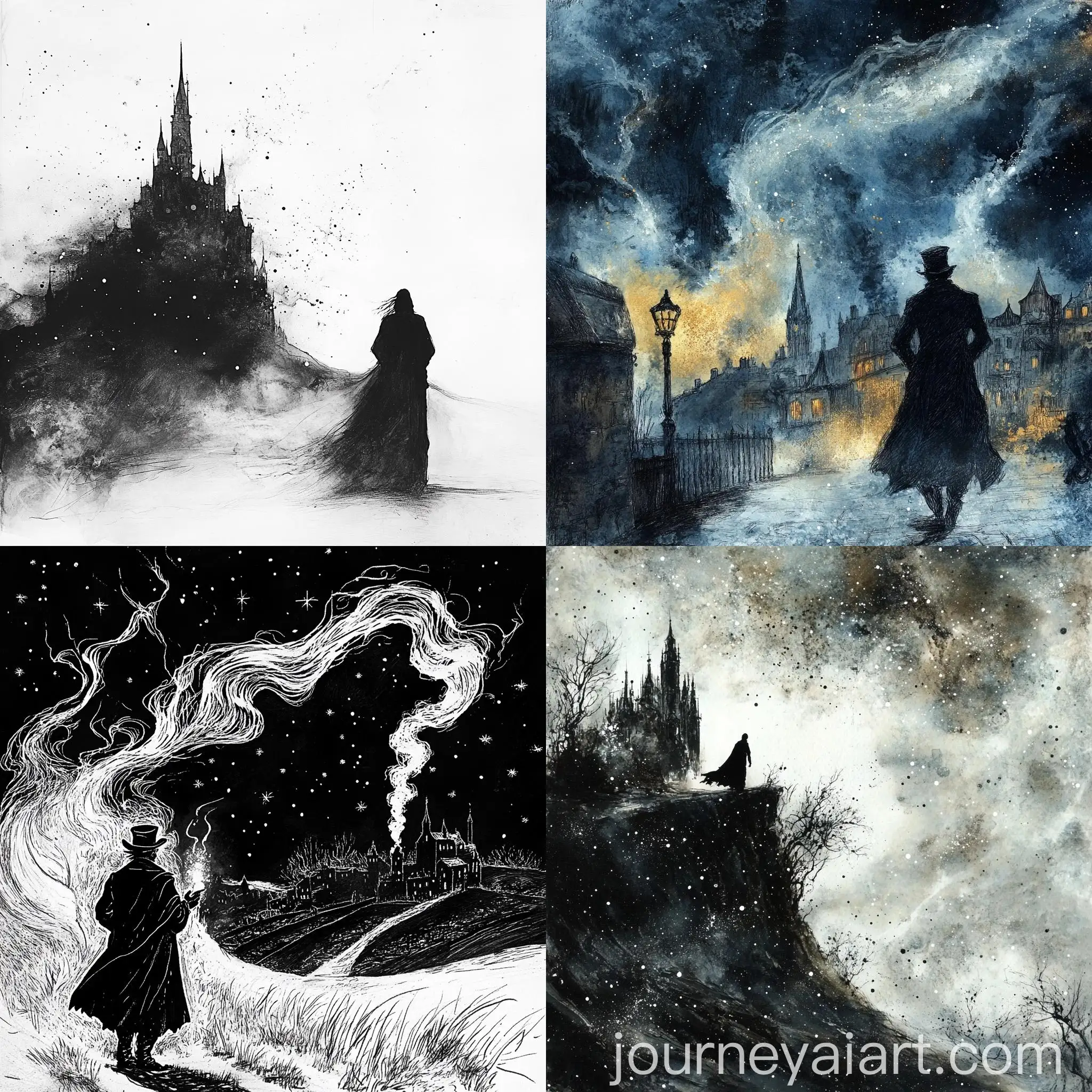 Victorian-Ghost-in-Dystopian-Night-Sky-Wash-and-Ink-Style
