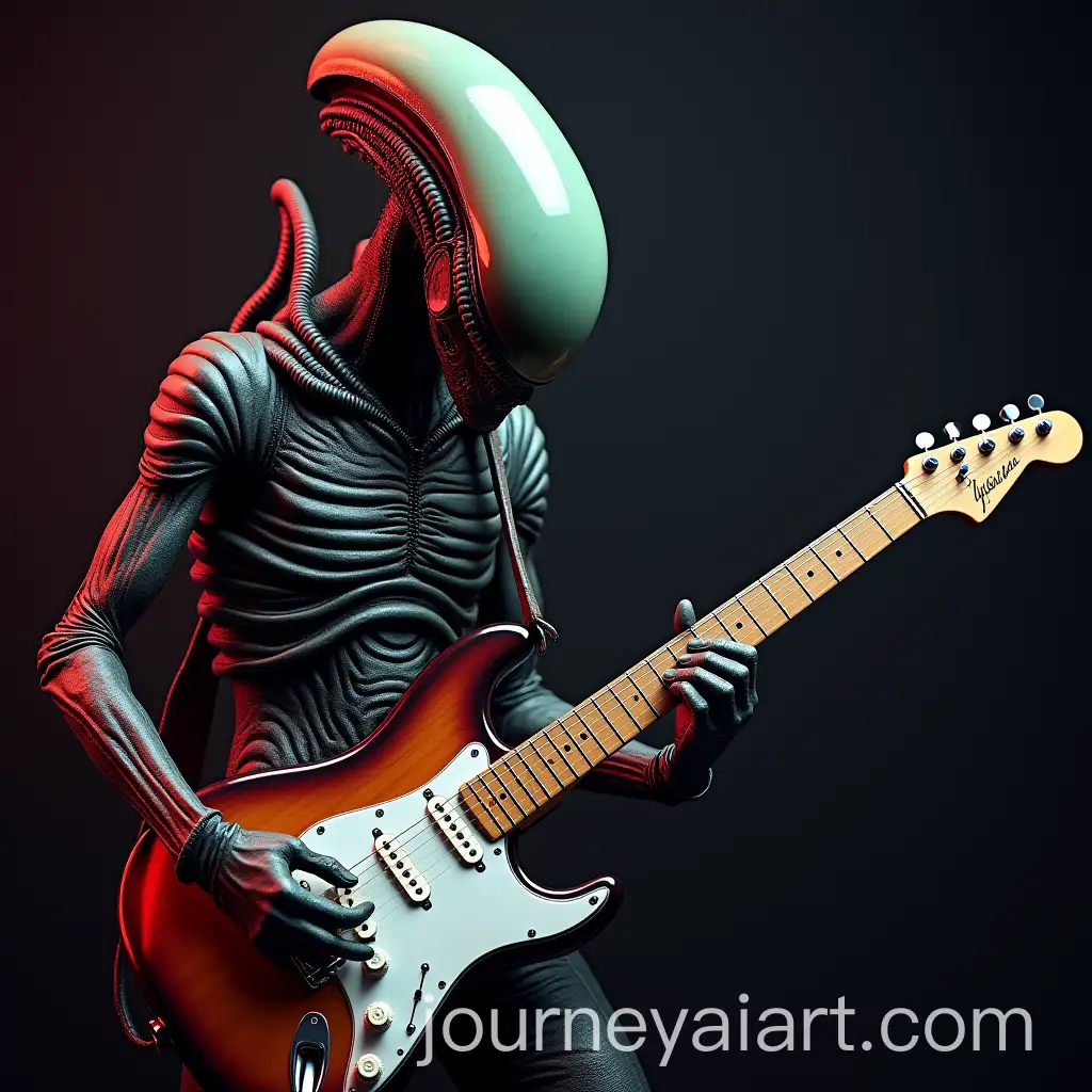 Alien-Playing-Electric-Guitar-in-Futuristic-Setting