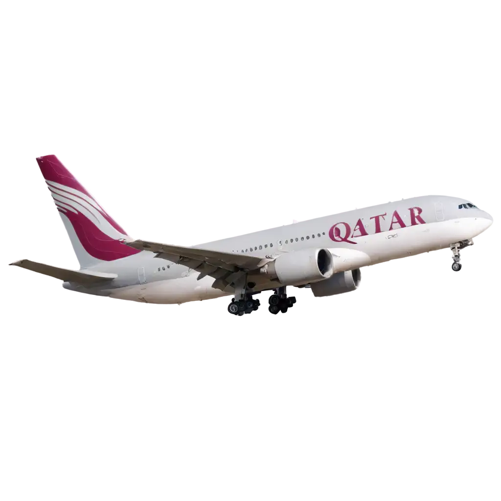 Qatar-Airline-Plane-PNG-Image-for-HighQuality-Graphics-and-Visual-Design