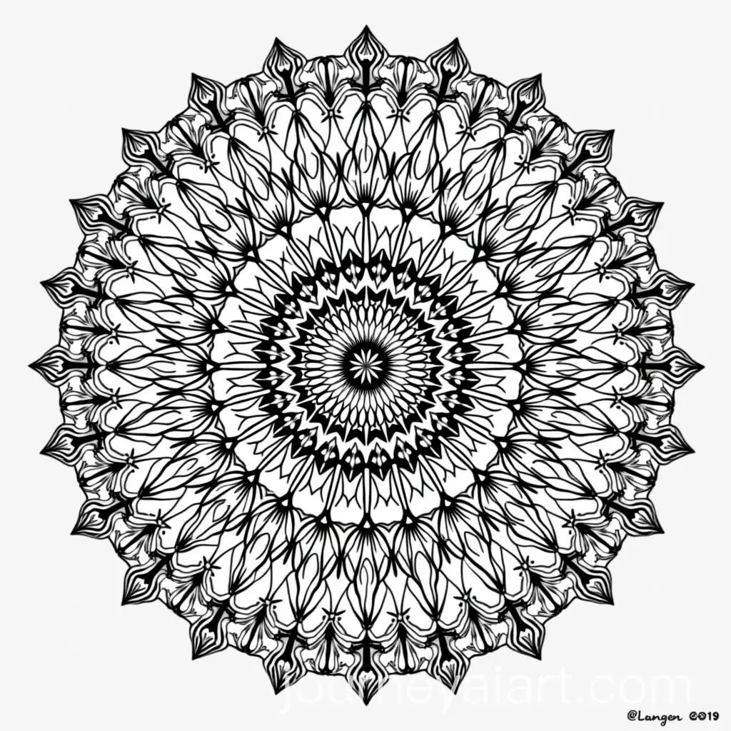 Intricate-Natural-Element-Mandala-Coloring-Pages-for-Adults